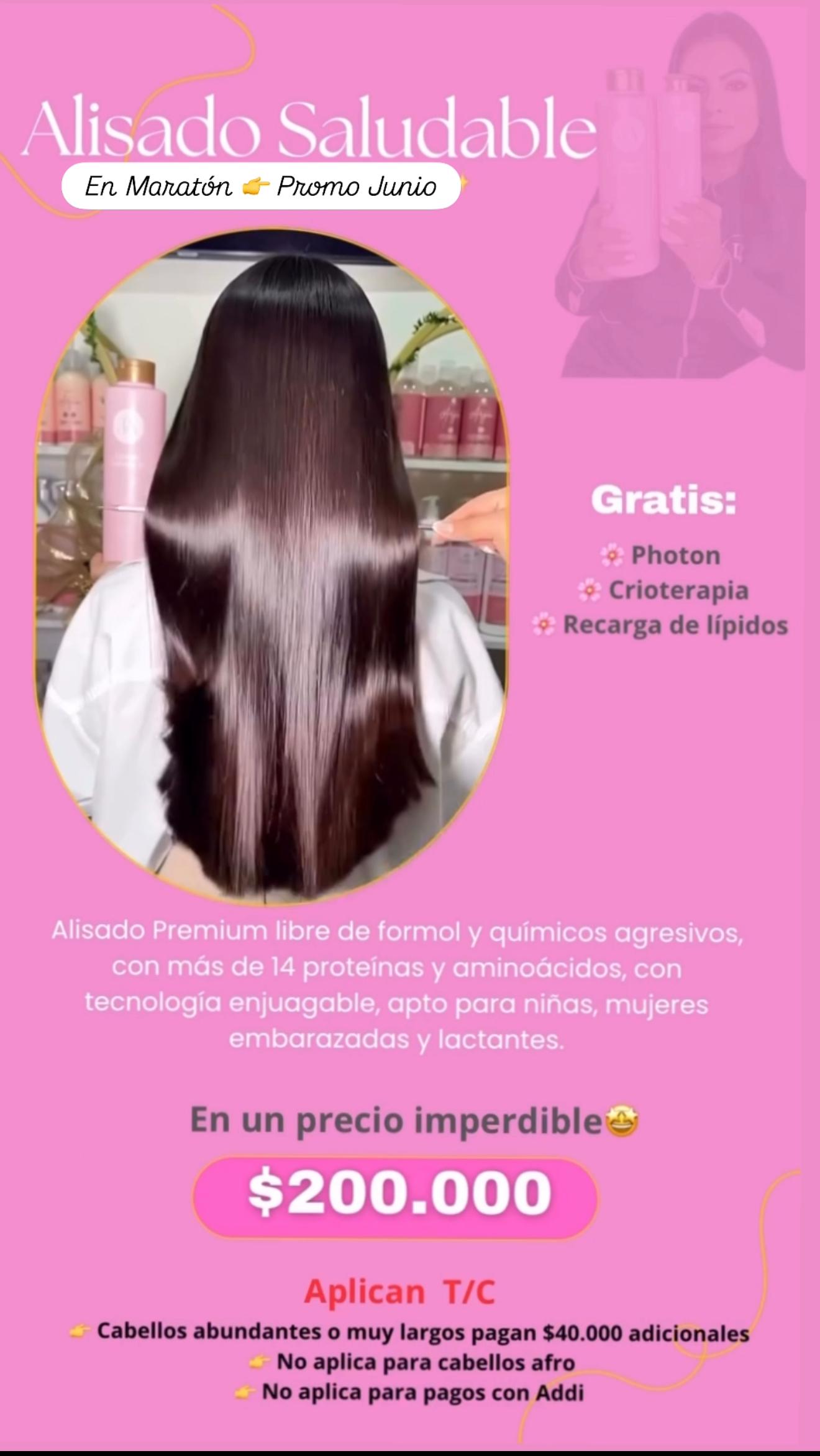 Alisado Saludable Junio