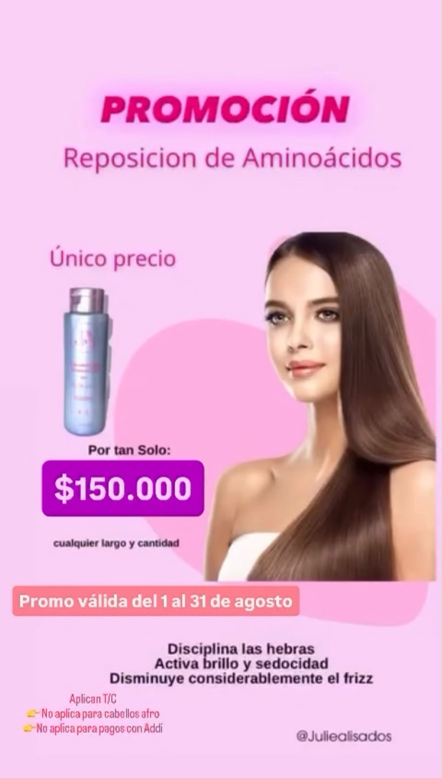 Reposición Aminoácidos Agosto