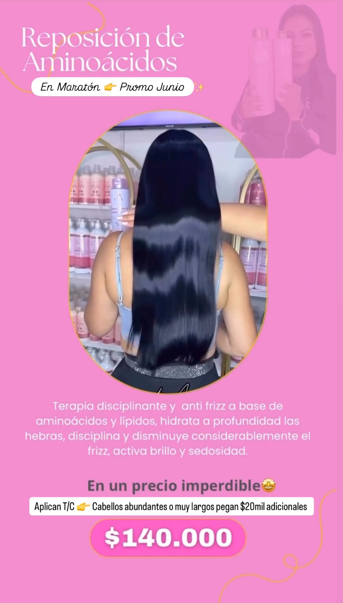 Reposición Aminoácidos Junio