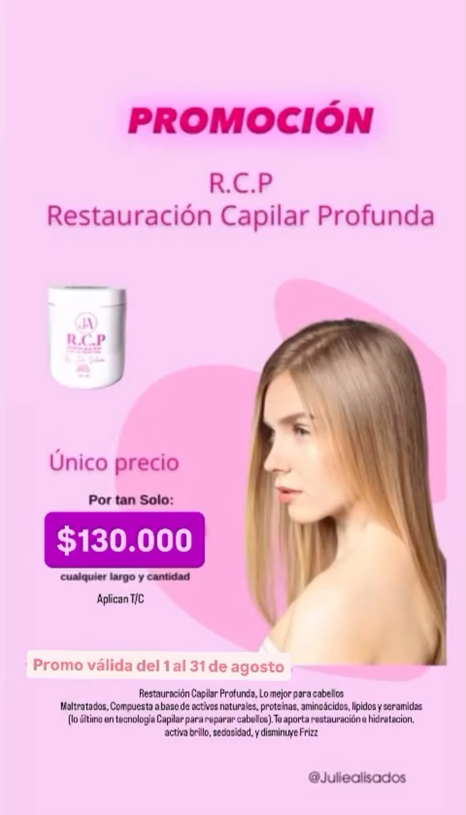 Restauración Capilar Profunda Agosto